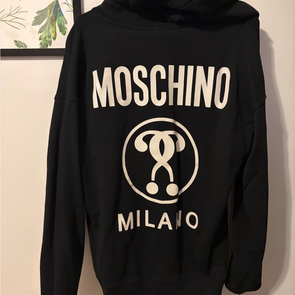 Moschino Black Couture Sweatshirt